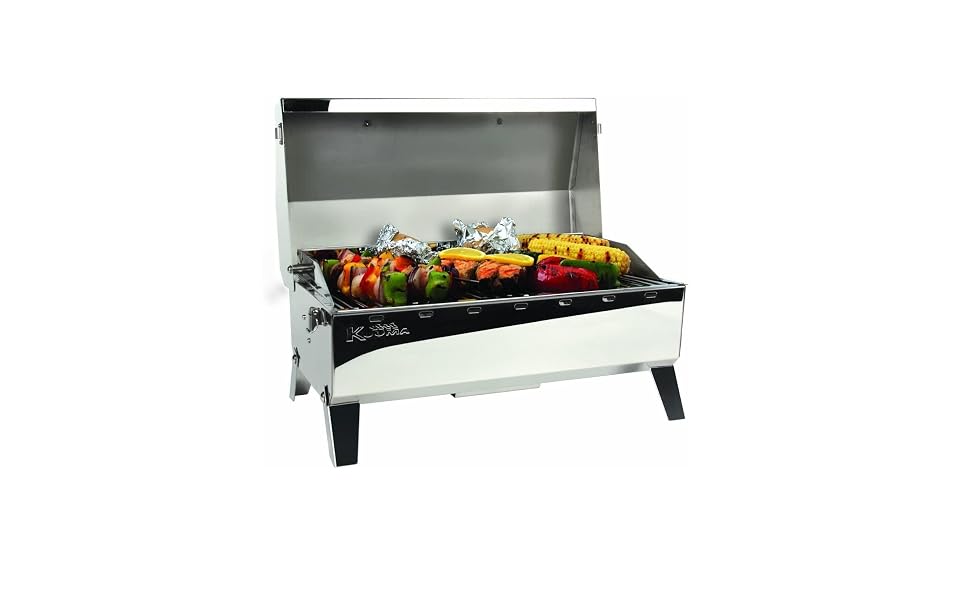 portable charcoal grill; stainless steel mountable charcoal grill; mountable charcoal grill