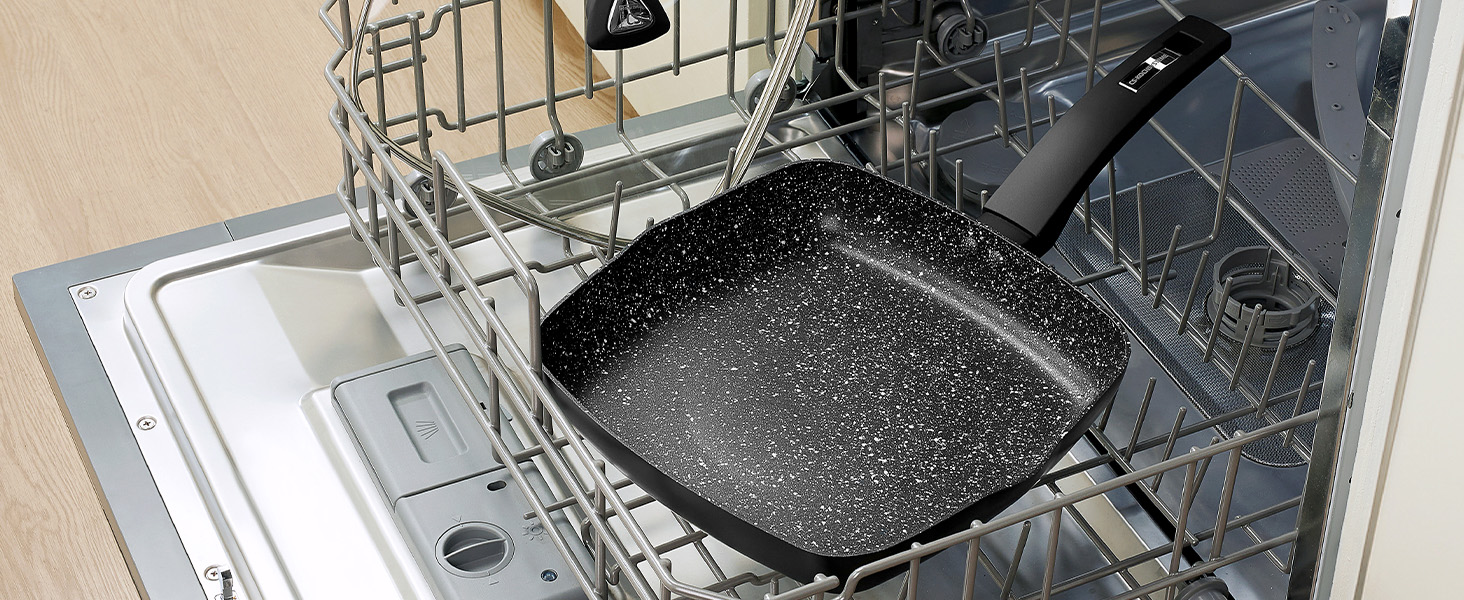 nonstick grill pan with lid