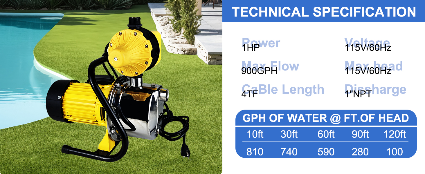 Water pressure booster pump