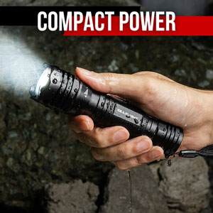 compact powerful small led flashlight high lumen