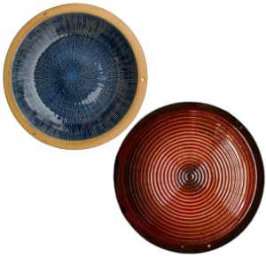 ceramic design circle radial concentric