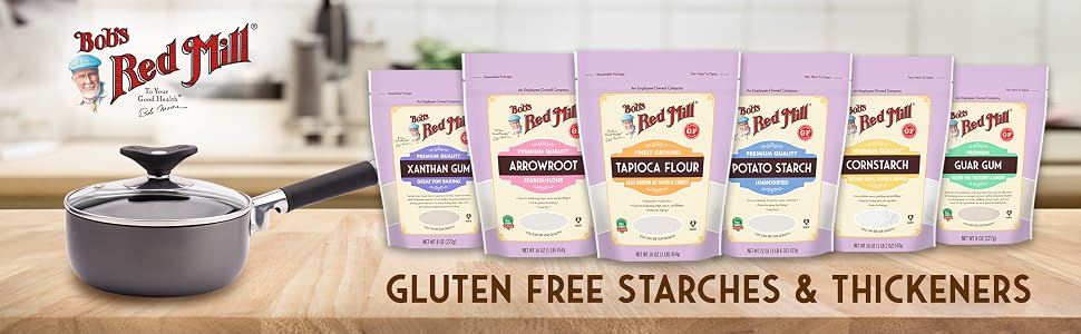 Bob's Red Mill starches and thickeners