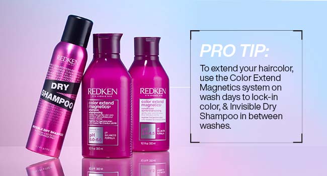 redken dry shampoo, redken color extend magnetics, color care