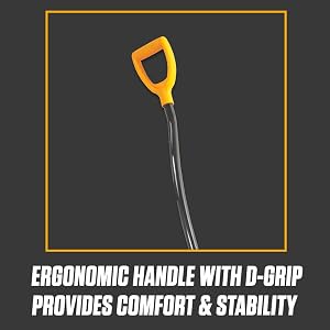 true temper, snow shovel, ergonomic snow shovel