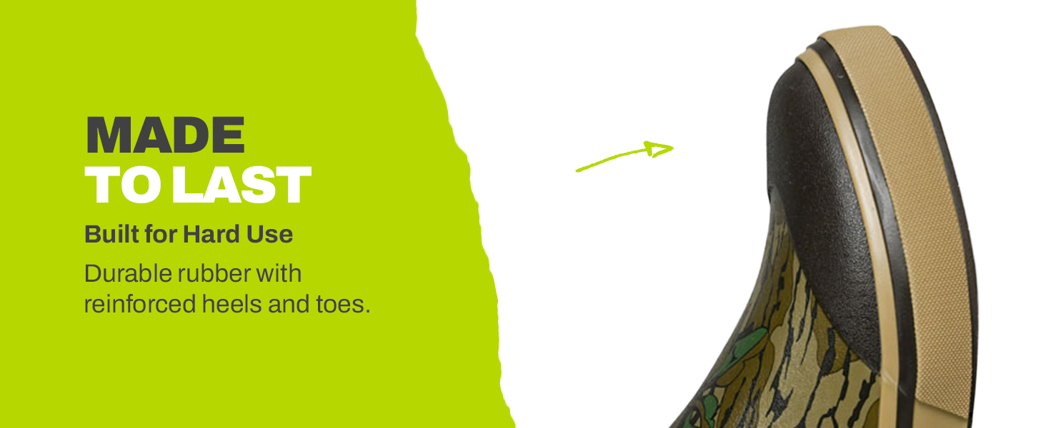 Gator Waders mens camp boots muck muddy waterproof water cold cushion camo camouflage mossy oak tree