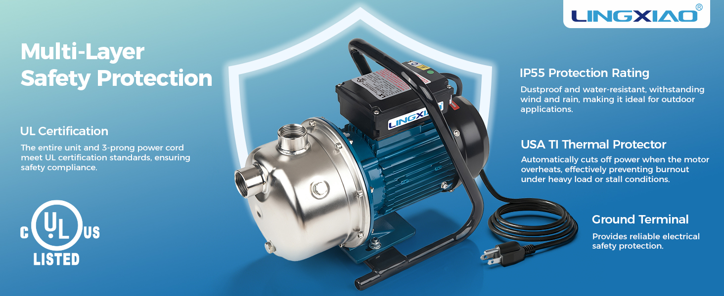 sprinkler water transfer pump 115v