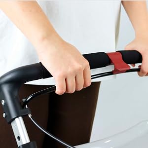 the handlebars are made of plastic and are made of plastic.