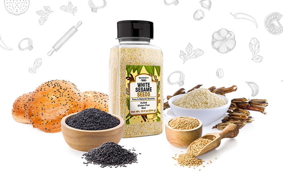 white sesame seed