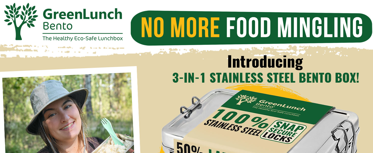 greenlunch bento box 3 in 1