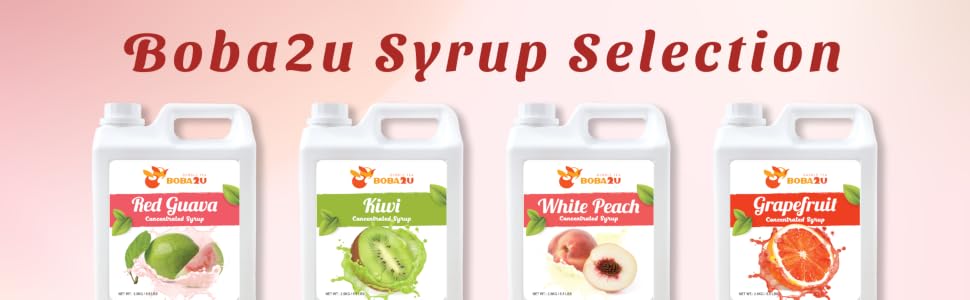 Syrup Selection