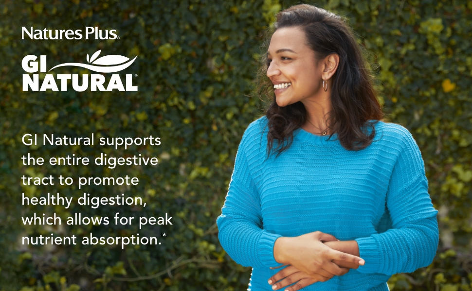 Nature'sPlus GI Natural Digestive Supplement