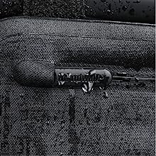 Waterproof zipper + zipper cap, outstanding performance