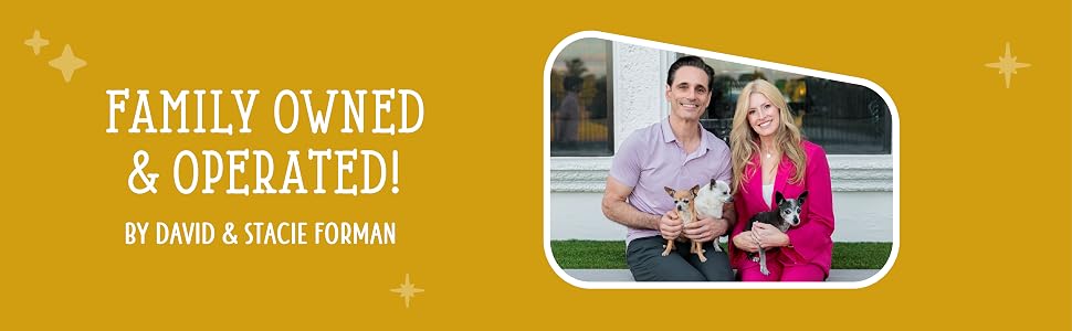 Family owned and operated by David and Stacie Forman