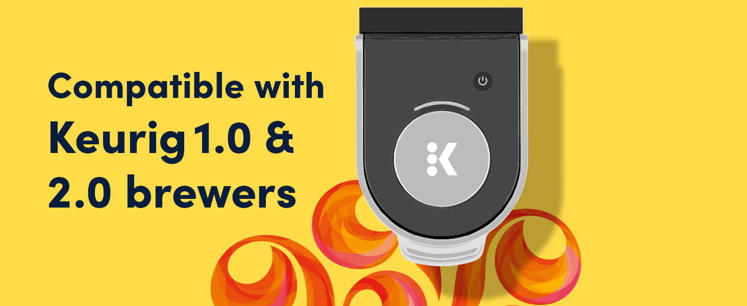 Compatible with Keurig 1.0 &amp; 2.0 brewers