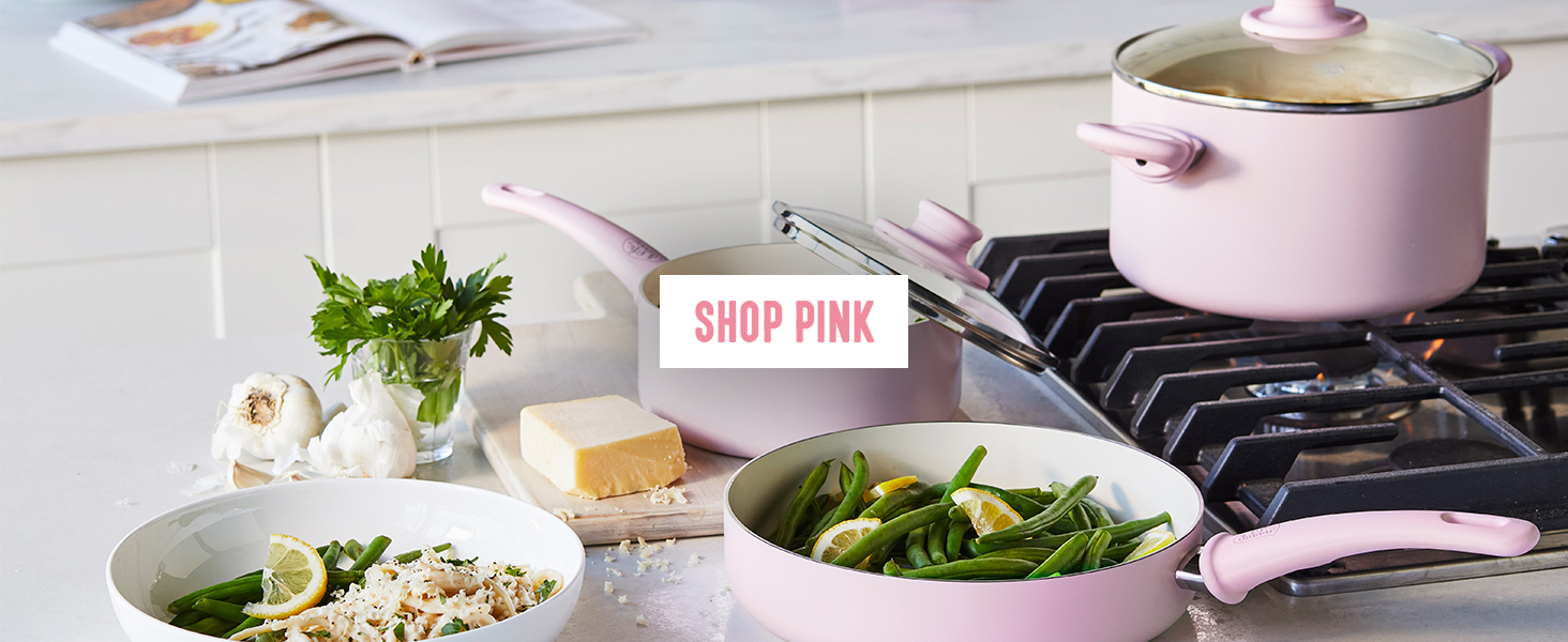 GreenLife, Ceramic Nonstick, PFAS-Free, Non-Toxic, Cookware, Frypans, Soft Grip