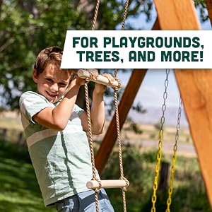 for playgrounds, trees, and more!