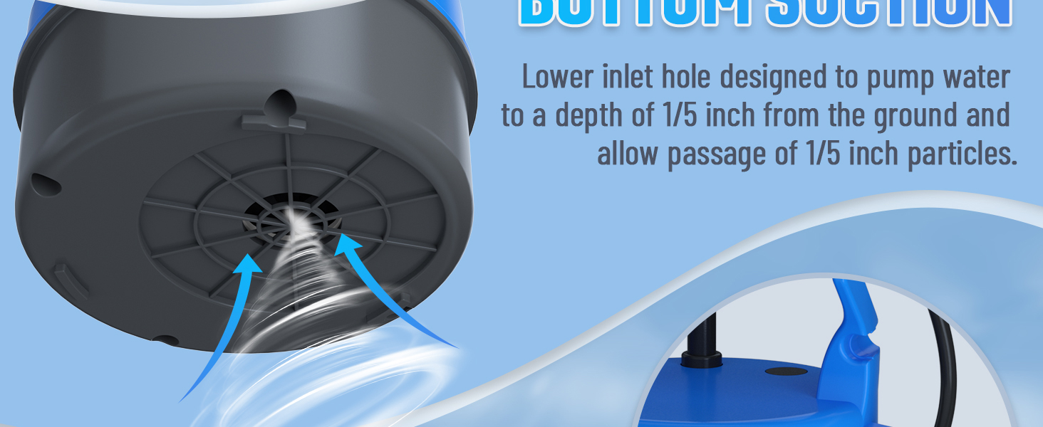 sump pump submersible