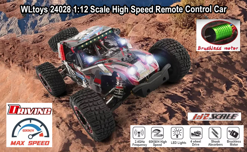 WLtoys 124028 Brushless RC Car