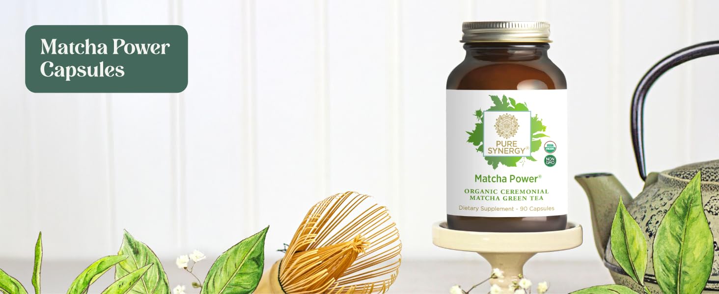 Pure Synergy Matcha Power Powder Capsules