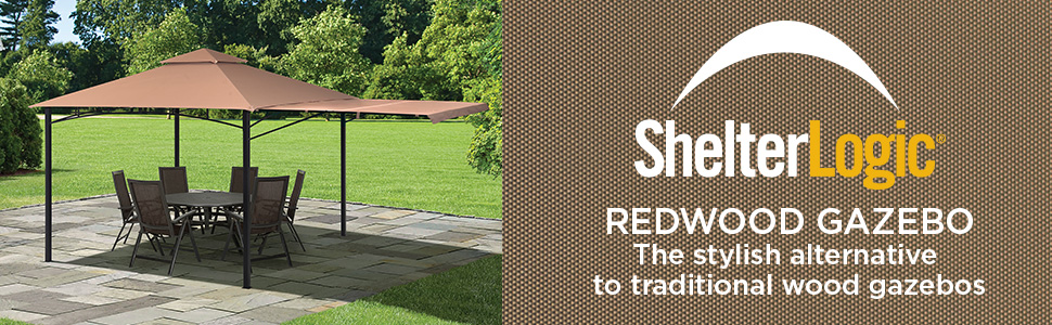 SHELTERLOGIC Gazebos - The stylish alternative to traditional wood gazebos.
