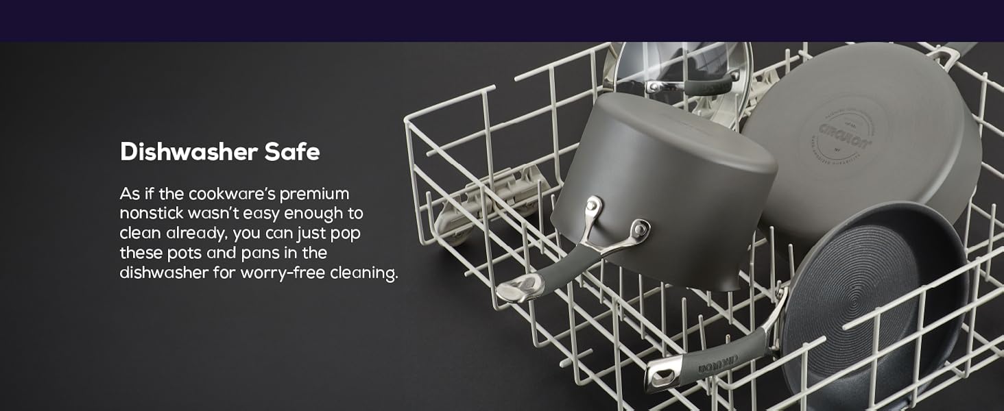 Pots and pans in the dishwasher