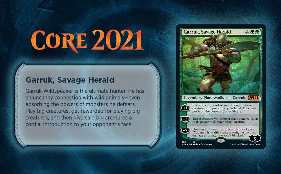 Garruk M21 Card