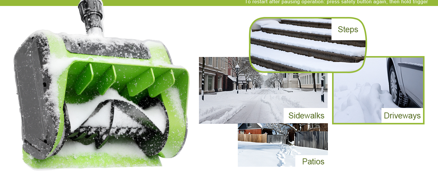 DEGGE Electric Snow Shovel