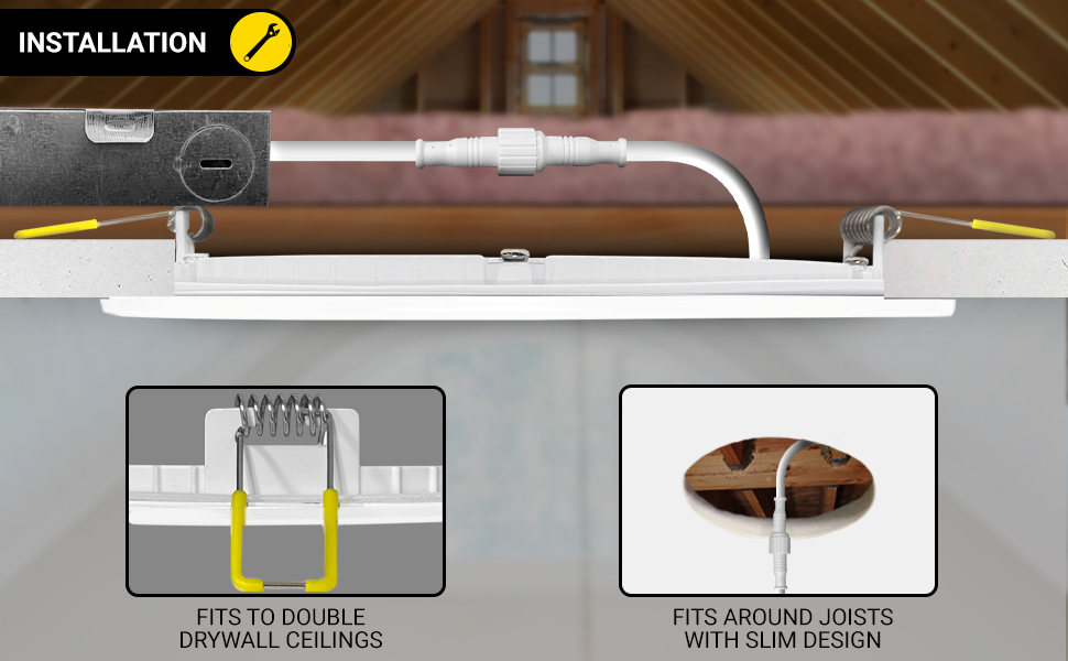 installation of recessed lights easy installation recessed light diy recessed light 6 inch led lgiht
