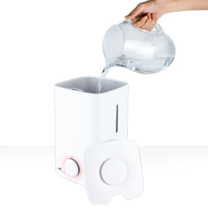 Medium Room Humidifier, Cool Mist Humidifier, Top Fill Humidifier, Silent Humidifier, Simple Humid