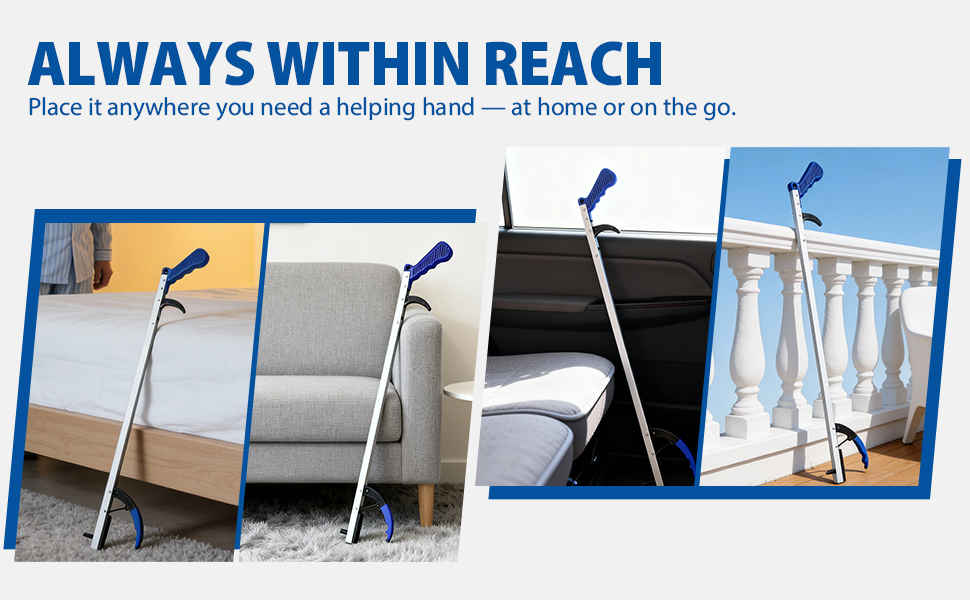essentials handled hands handy inch kids poop short sticks back broken elder extendable floor get