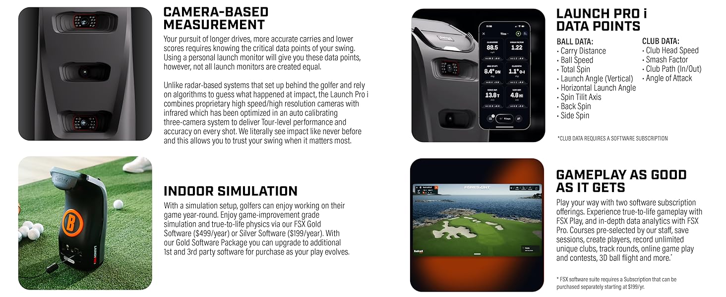 Bushnell Golf Circle B Launch Pro i Edition
