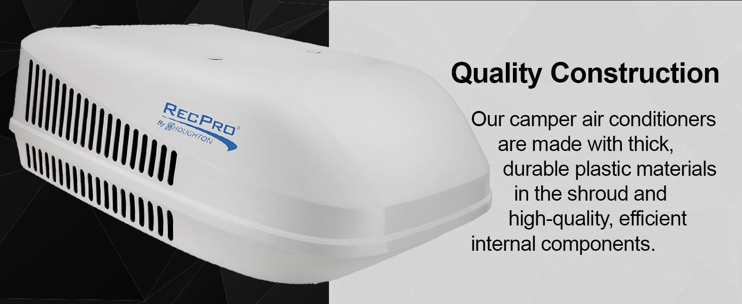 maximize your RV Adventures. powerful performance, quiet comfort, all season climate control