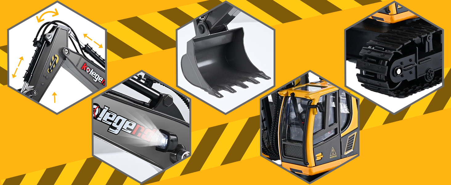 kolegend Remote Control Excavator
