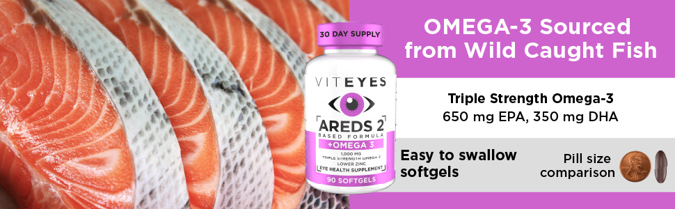 AREDS 2 Formula Sourced From Wild Caught Fish