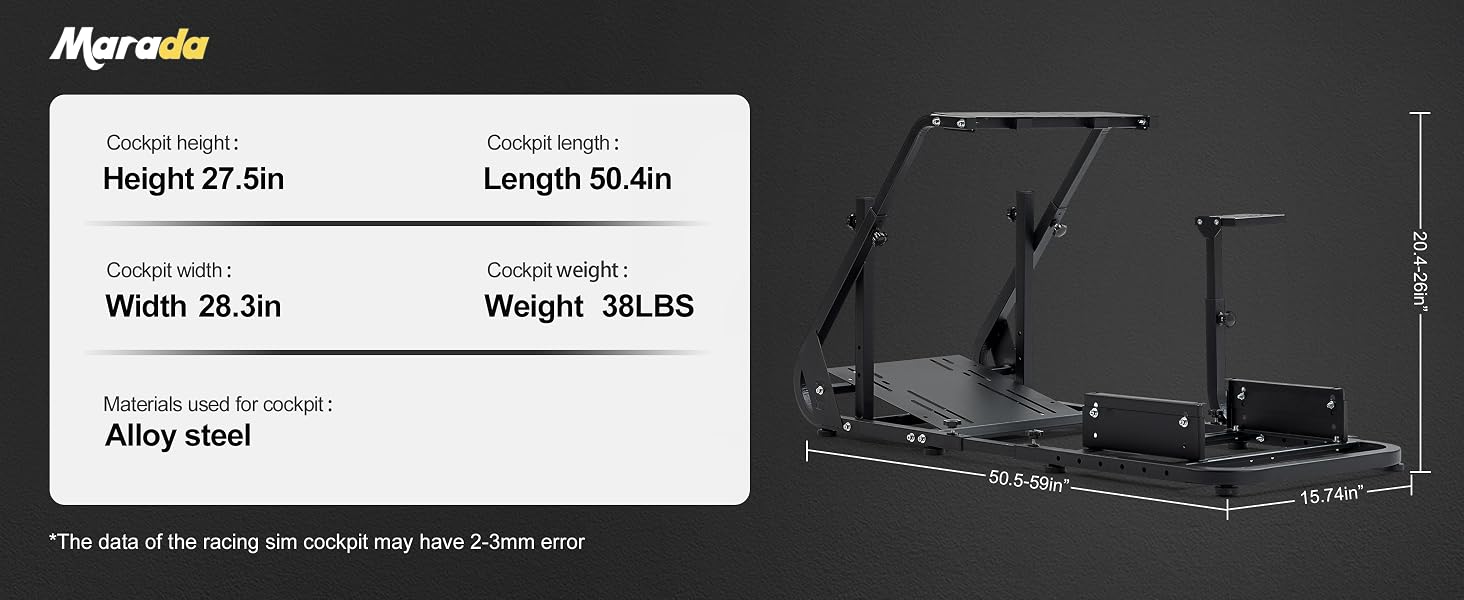 cockpit size