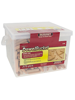 Kreg jig, Dowel pin, hardwood pins