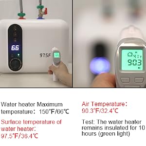 Energy saving water heater