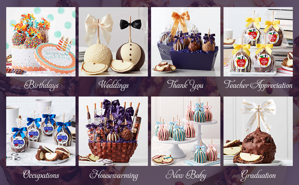 Birthdays, weddings, thank you, teacher appreciation, occupation, housewarming, new baby, graduation