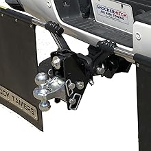 Shocker Impact Max Cushion Hitch with Towing Mud Flaps