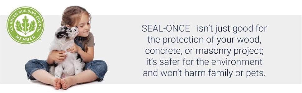 SEAL-ONCE outdoor stain