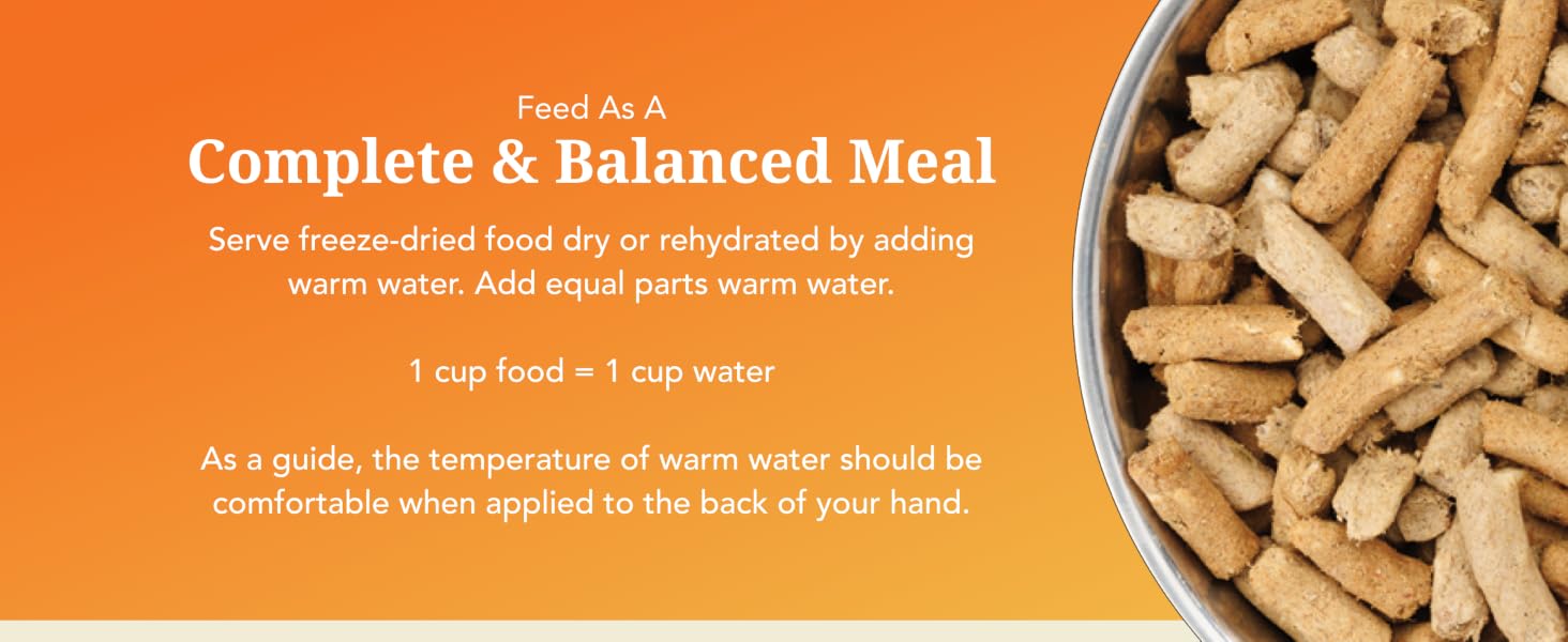 K9 Natural Beef Freeze Dried Dog Food, High-Meat Natural Complete Meal