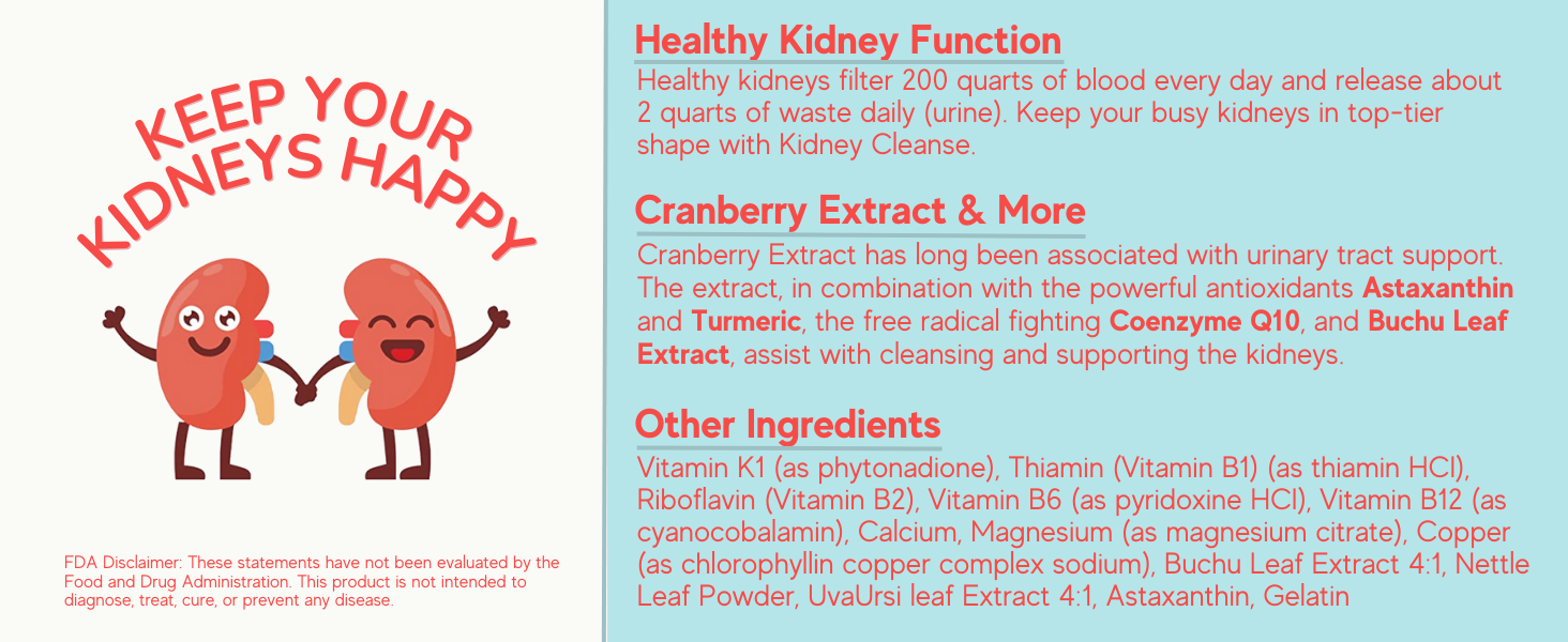 Healthy Kidney Fundtion - Keep your kidneys in top shape