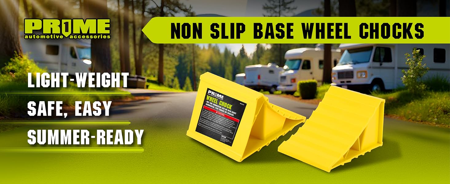 Non Slip Base Wheel Chocks-04pc