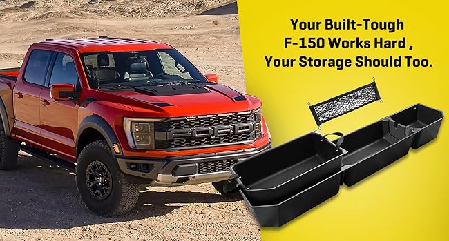 Truck Underseat Storage for Ford F150 2025 2024 2023 2022 2021 2020 2019 2018 2017 2016 2015 Bin