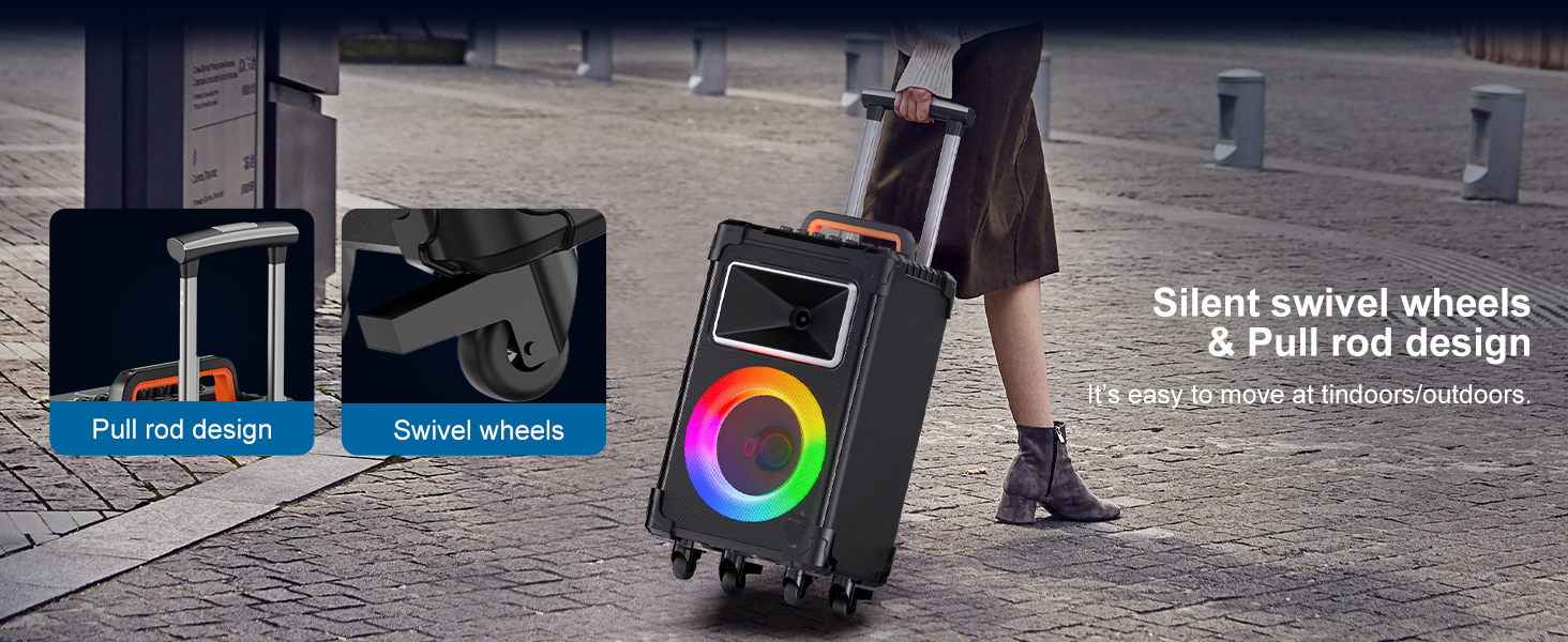 portable karaoke machine