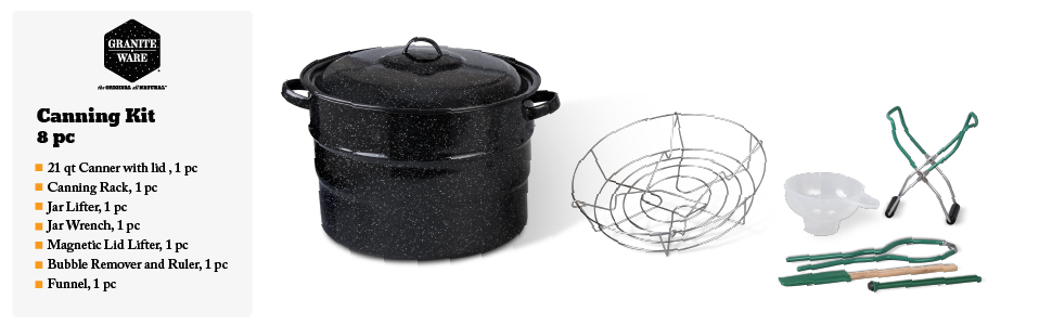 Granite Ware 8 pc Canner