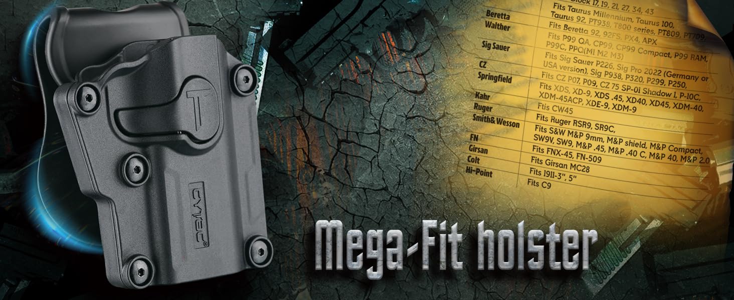 mega fit holster