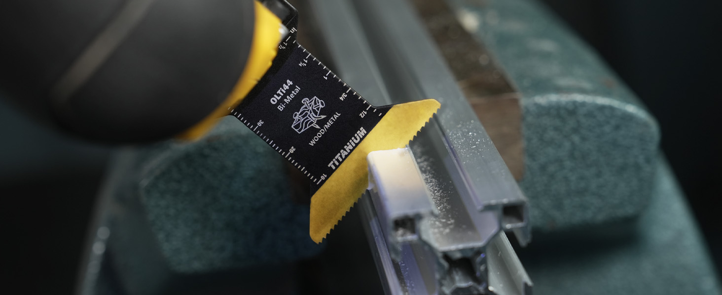 oscillating tool blade for hard wood