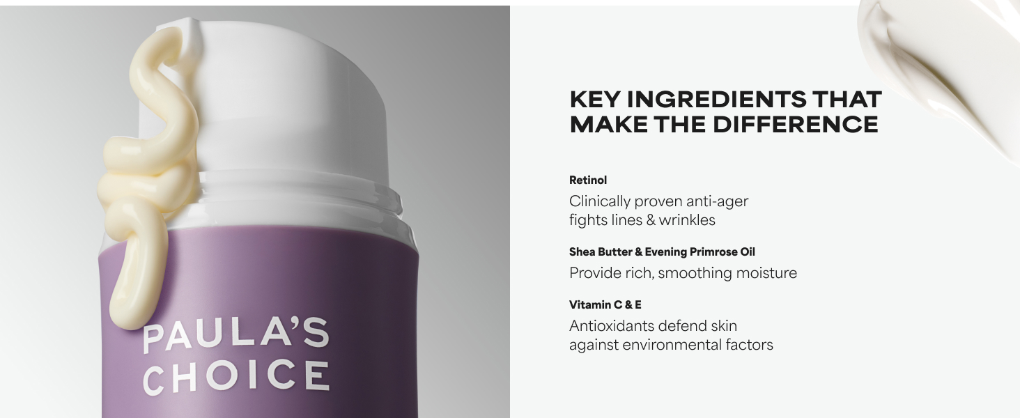 paulas choice retinol skin smoothing body treatment uneven tone firmness body care shea butter
