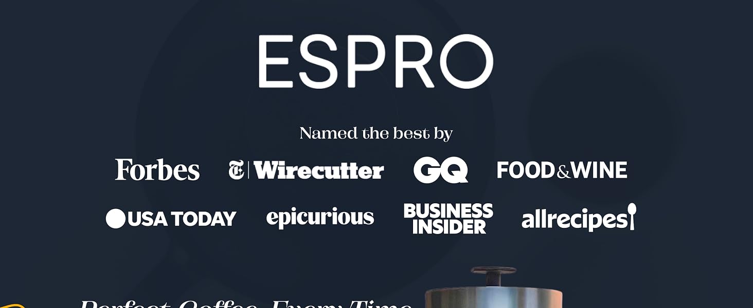 espro espresso coffee french press travel